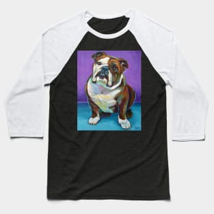 Nya the BULLDOG by Robert Phelps Baseball T-Shirt